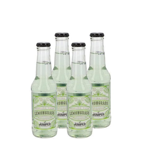 4 Pack Soda Saborizada Lemongrass Juniper - 200cc - Licores Medellín