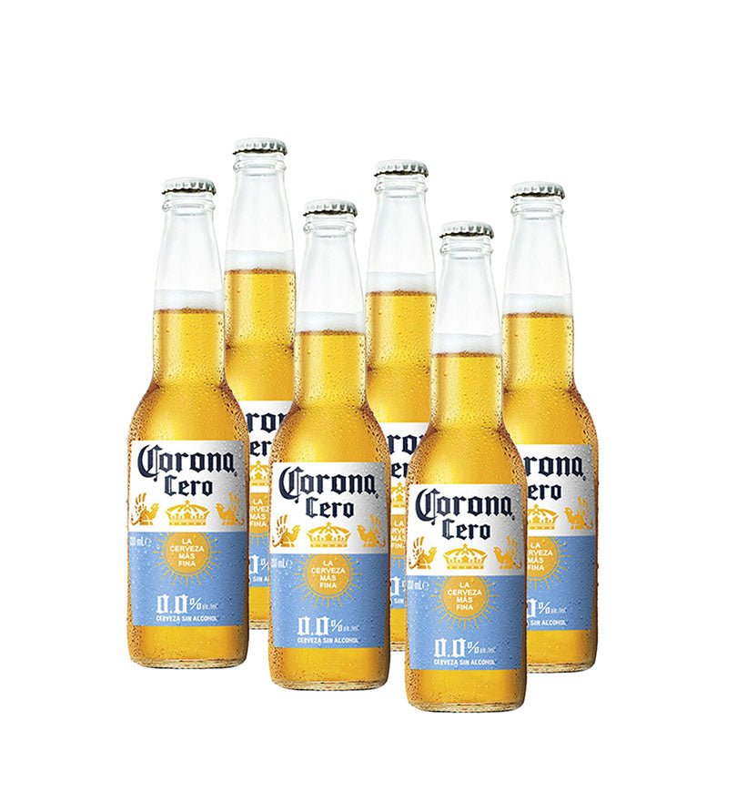 6 Pack Cerveza Corona Cero - 330cc - Licores Medellín