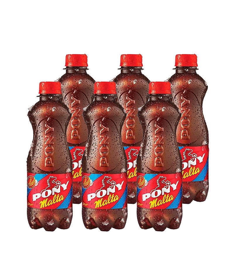 6 Pack Malta Pony Malta - 300ml - Licores Medellín