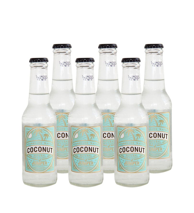 6 Pack Soda Saborizada Coconut Juniper - 200cc - Licores Medellín