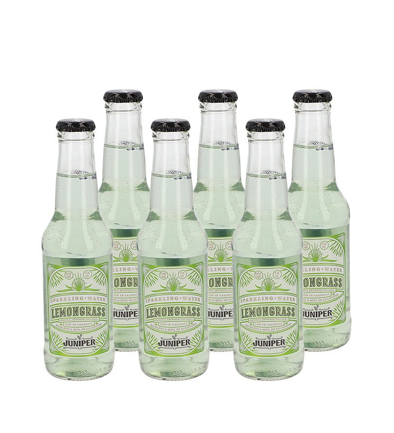 6 Pack Soda Saborizada Lemongrass Juniper - 200cc - Licores Medellín