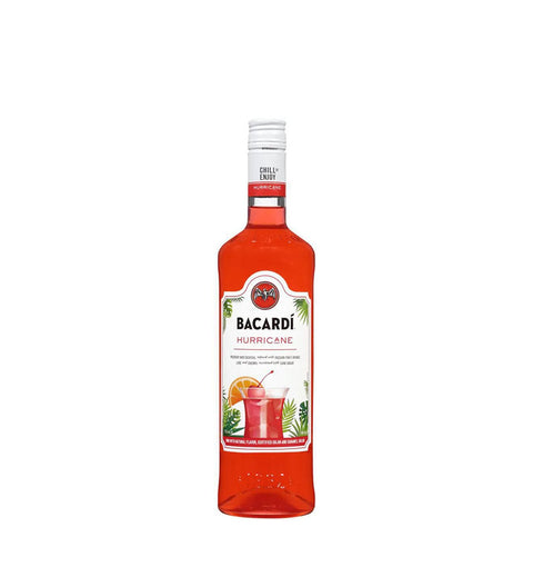 Bacardi Hurricane Rum Bottle - 750ml