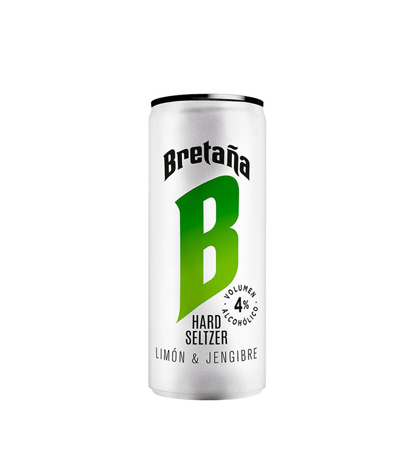Bretaña Hard Seltzer Limón & Jengibre - 269ml
