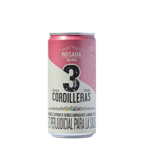Cerveza 3 Cordilleras Rose Lata - 269cc