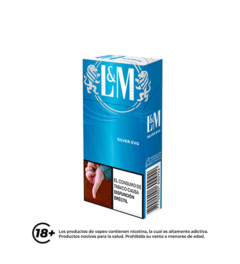 Cigarrillo L&M Silver - Medio 10und
