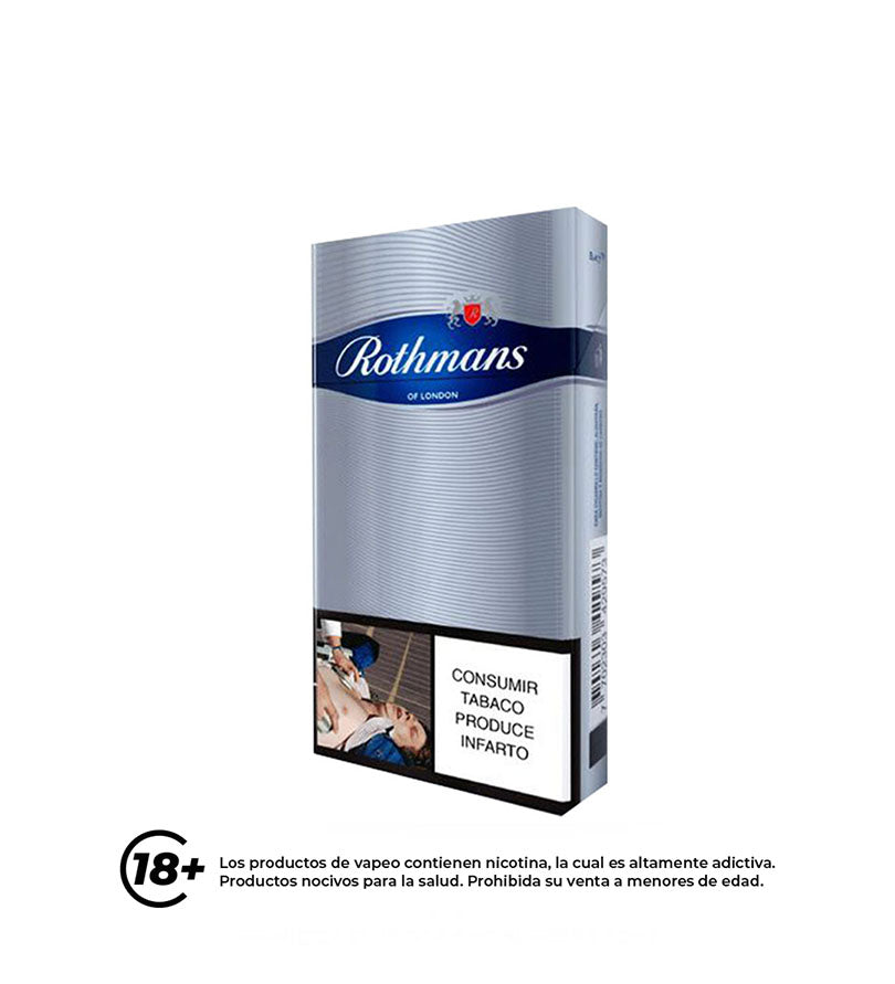 Cigarrillo Rothmans Gris - Medio 10und