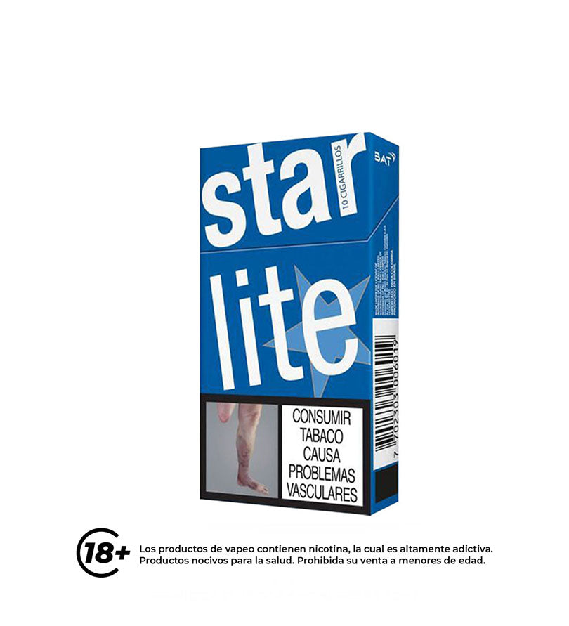 Cigarrillo Star Lite - Medio 10und