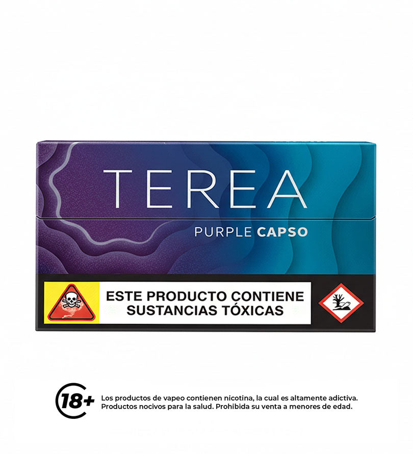 Cajetilla de TEREA Purple
