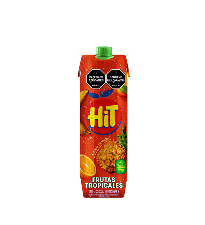 Jugo Hit Frutas Tropicales Tetrapack Litro - 1L