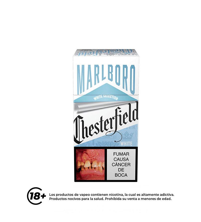 Cigarrillo Chesterfield White - Medio