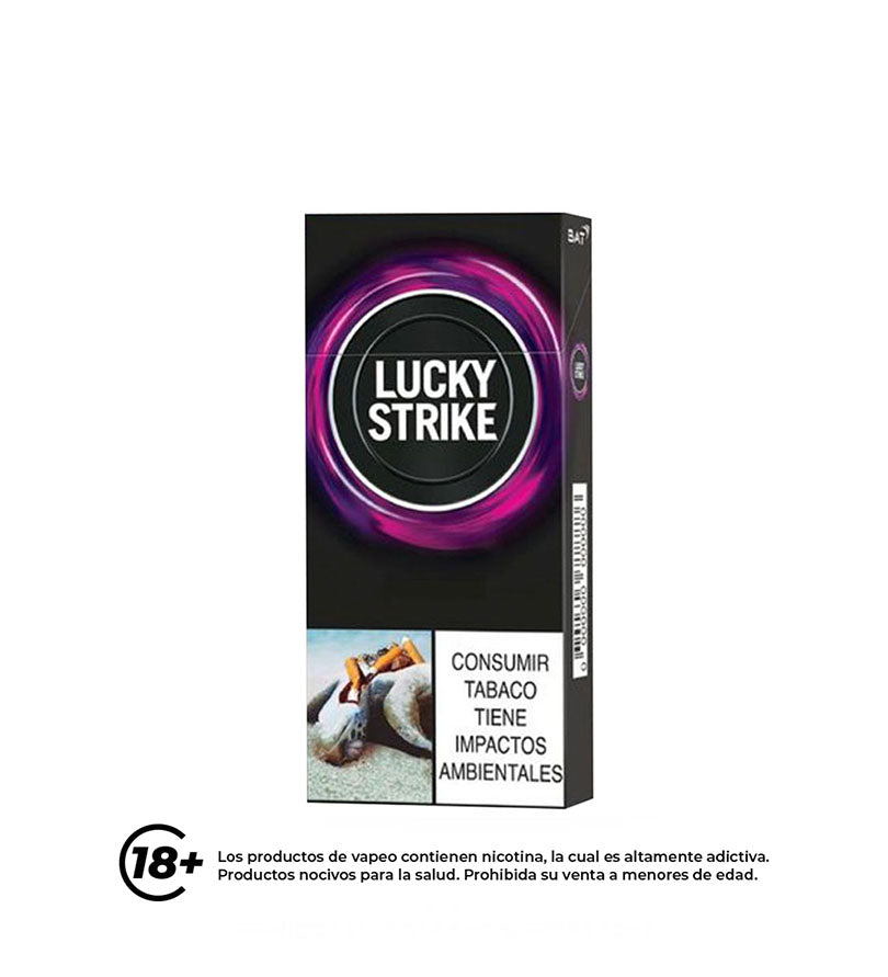 Cigarrillo Lucky Mora Ice - Medio 10und