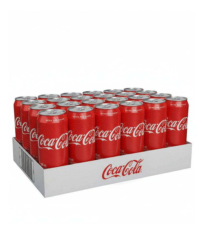 Paca de 24 latas de gaseosa Coca-Cola Original de 330 ml
