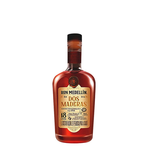 Ron Medellín Dos Maderas 18 Años Botella - 750ml
