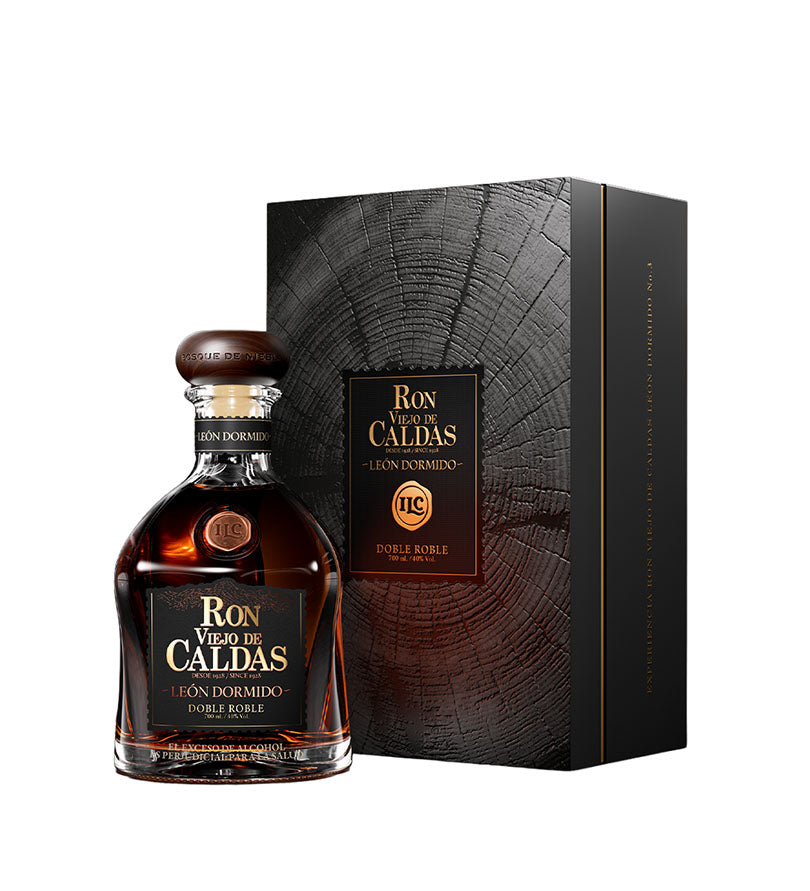 Ron Viejo De Caldas León Dormido Doble Roble Botella - 750ml