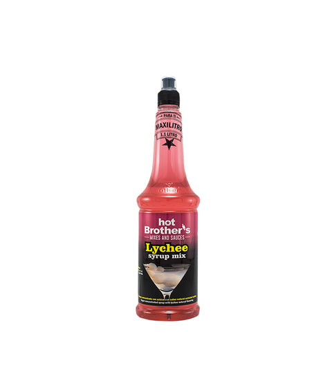 Syrup Lychee Mix Hot Brother's Litro - 1L