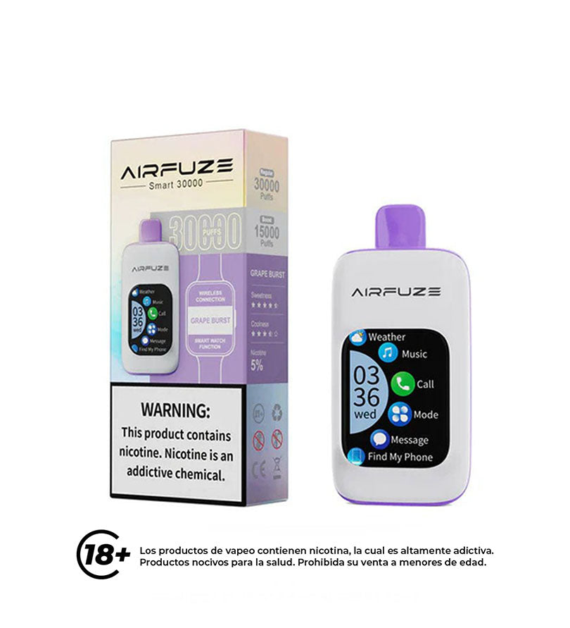 Vaper Airfuze Smart Grape Burst - 30K