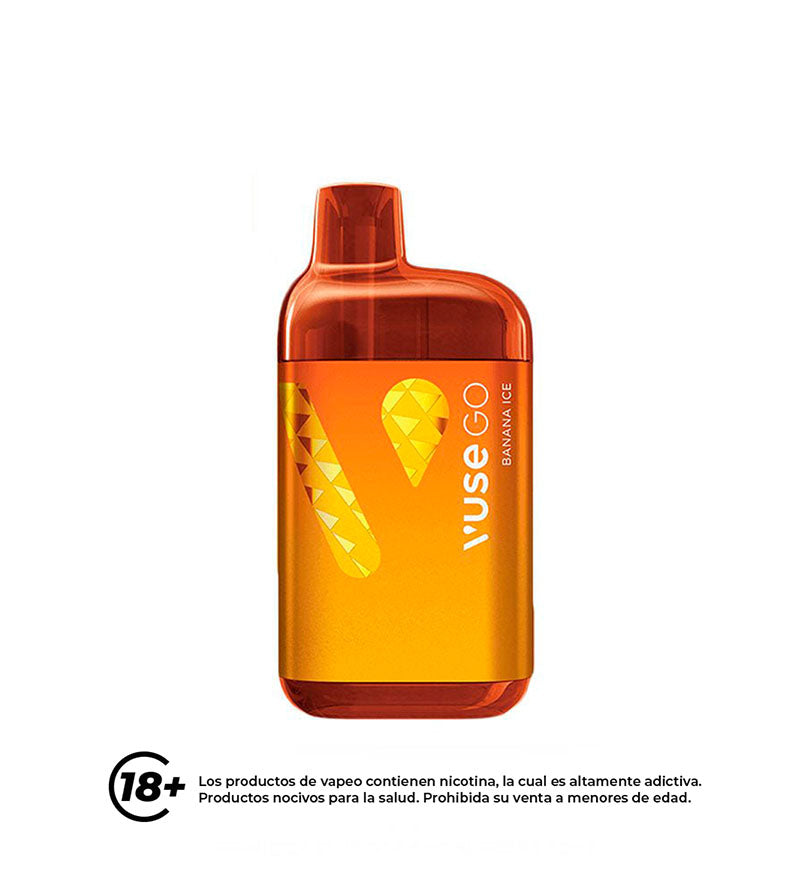 Vuse Go Banana Ice Disposable Vaper - 3000 Puff