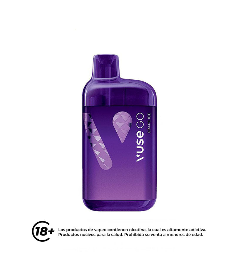 Vaper Desechable Vuse Go Grape Ice - 3000 Puff