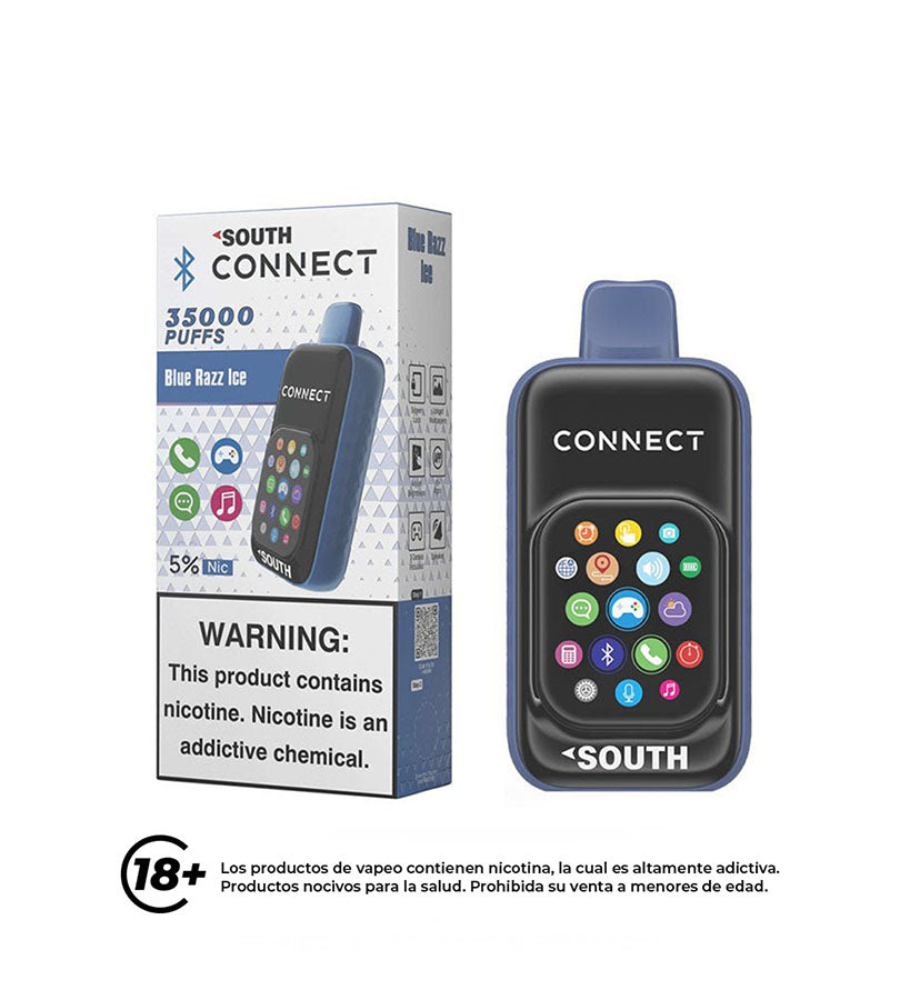 Vaper Desechable South Connect Blue Razz - 35000 Puff