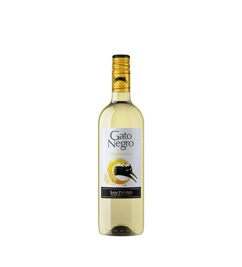 Black Cat Wine Chardonay Bottle - 750ml