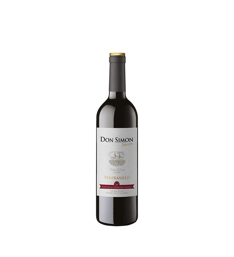 Botella de Vino Tinto Don Simón Tempranillo de 750 ml