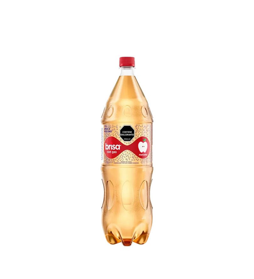 Botella de agua Brisa sabor manzana de 1,5 L