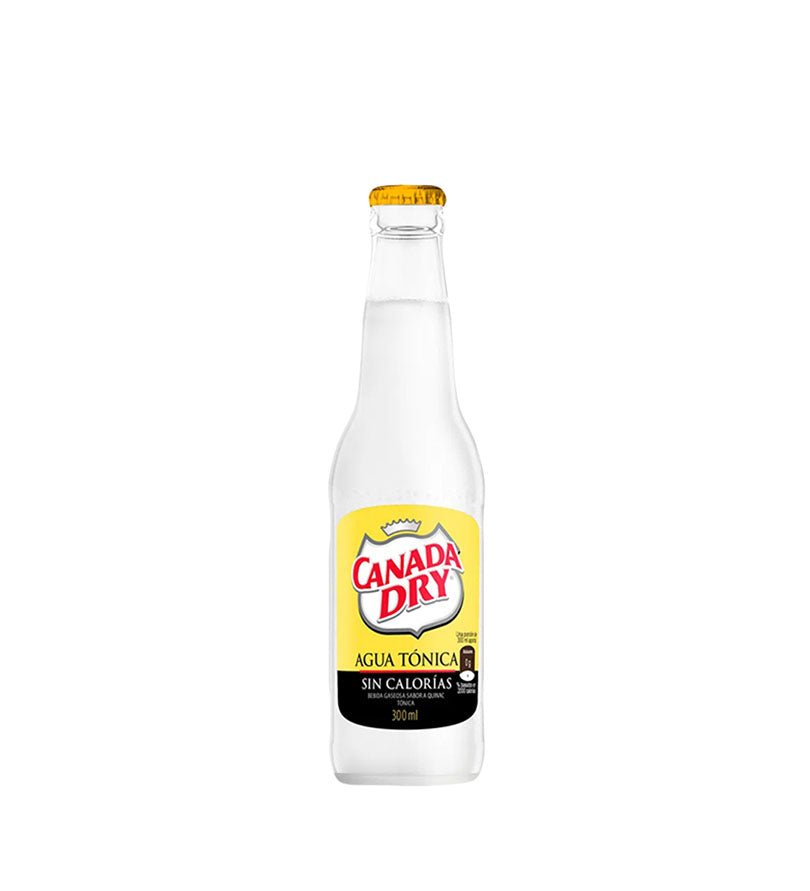 Botella de agua tónica Canada Dry de 300 ml