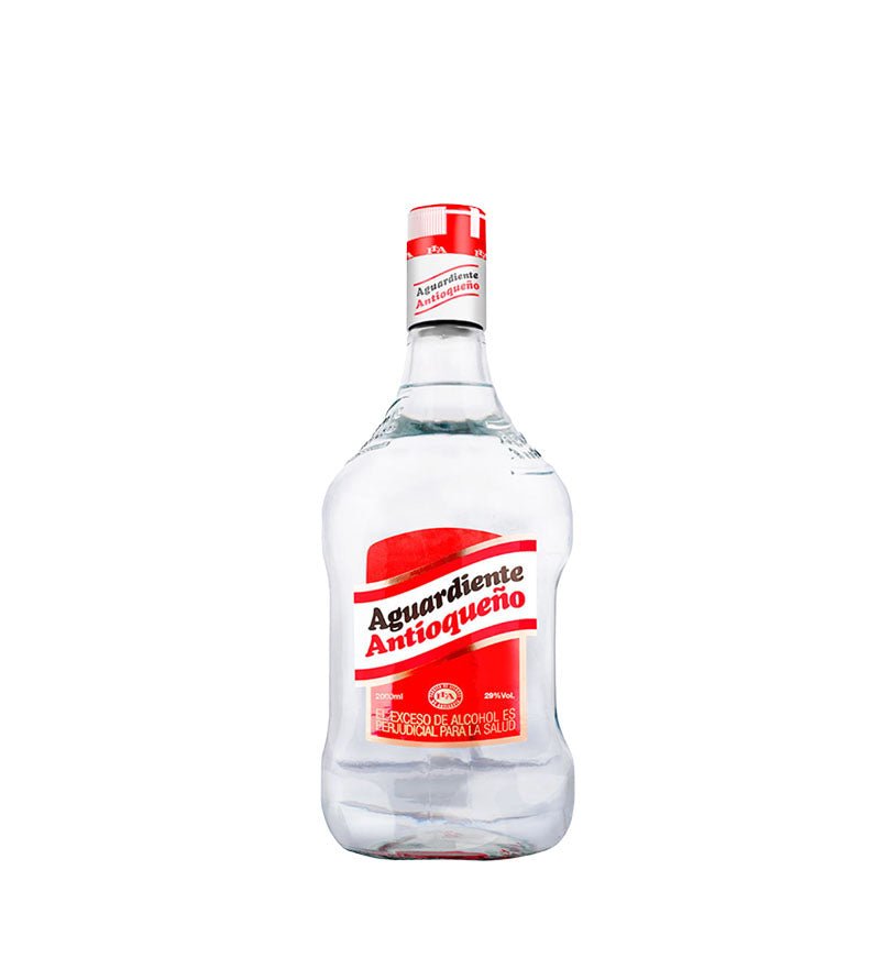 Aguardiente Antioqueño Tapa Roja Garrafa - 2L - Licores Medellín