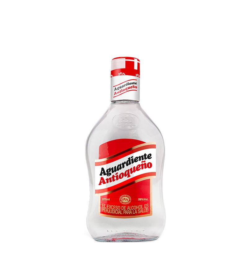 Aguardiente Antioqueño Tapa Roja Media - 375ml - Licores Medellín