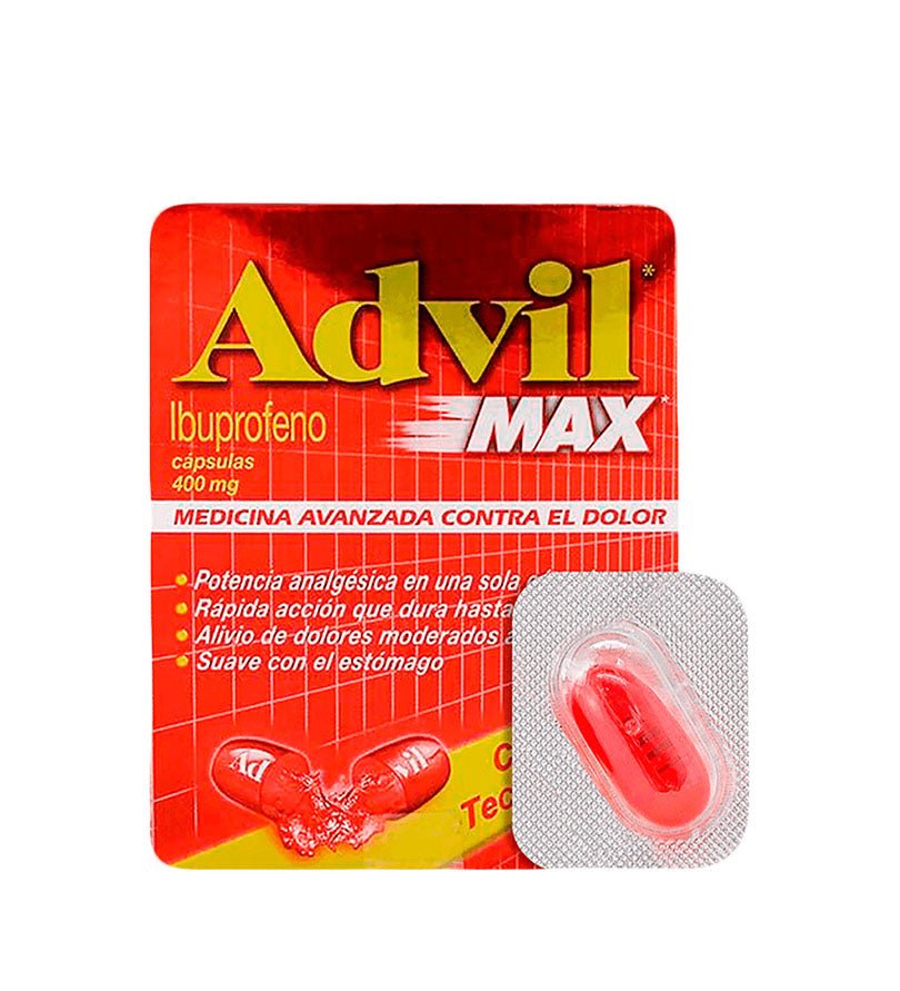 Analgésico Advil Max Dolor - 1und - Licores Medellín