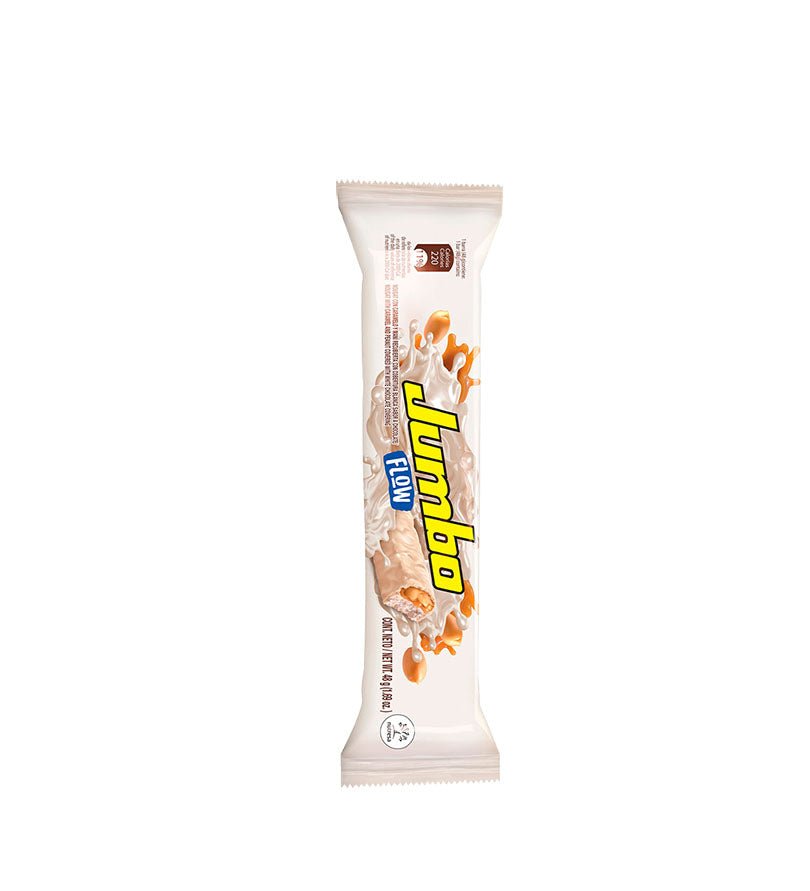 Barra de chocolatina Jumbo Flow Blanca de 48 g