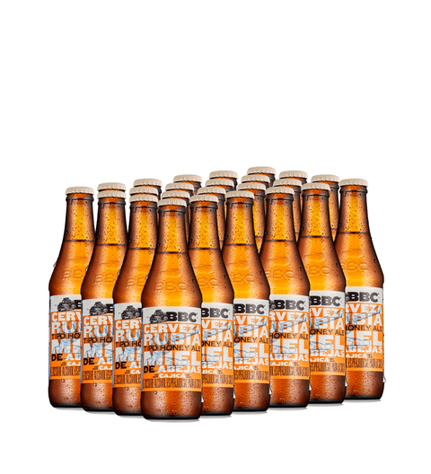 Paca Cerveza Cajica Miel BBC - 330cc