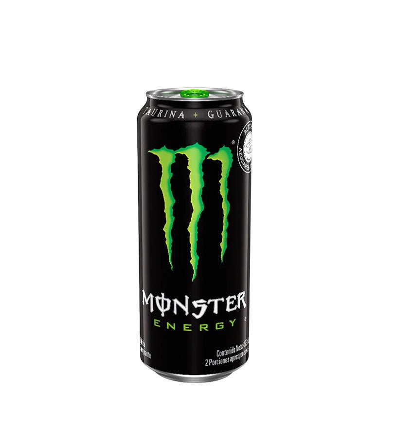 Lata de bebida energizante Monster Energy Original de 473 ml