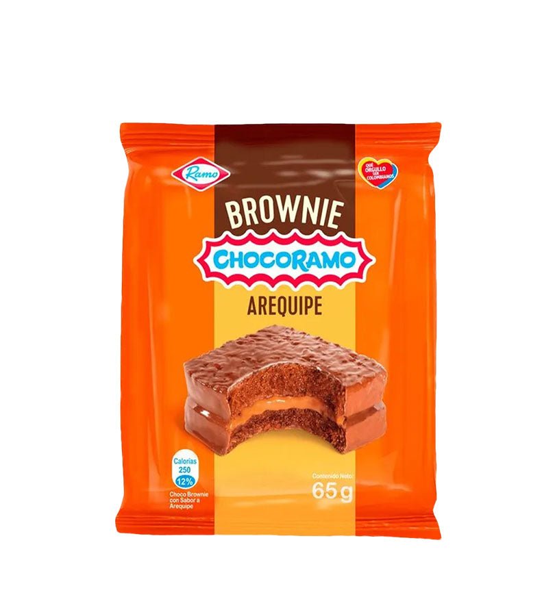 Empaque de brownie Chocoramo de 65 g