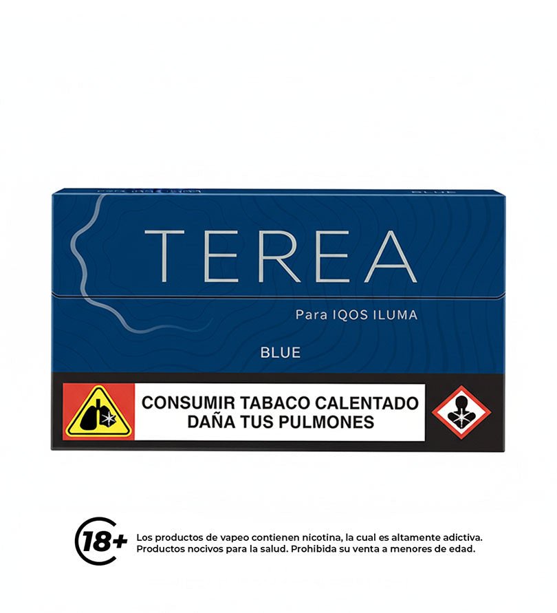 Cajetilla Terea Blue - Licores Medellín