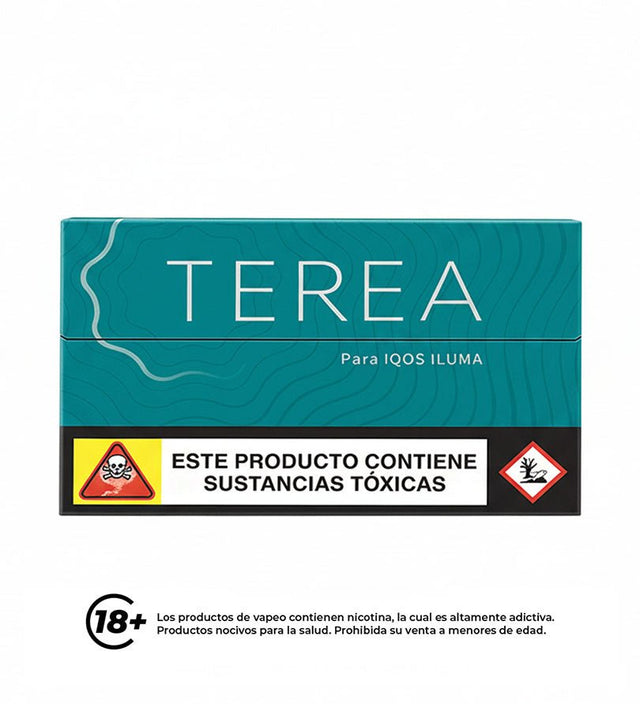 Cajetilla Terea Turquoise - Licores Medellín