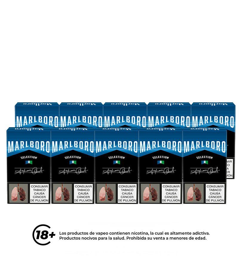Cartón de 10 cajetillas de cigarrillos Chesterfield Green