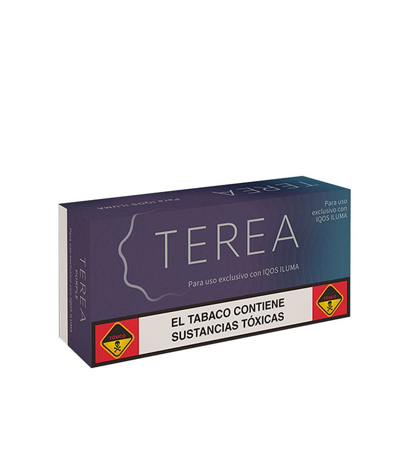 Cartón de 10 cajetillas de TEREA Purple