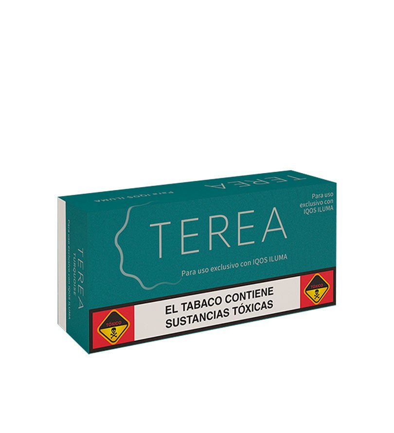 Cartón de 10 cajetillas de TEREA Turquoise