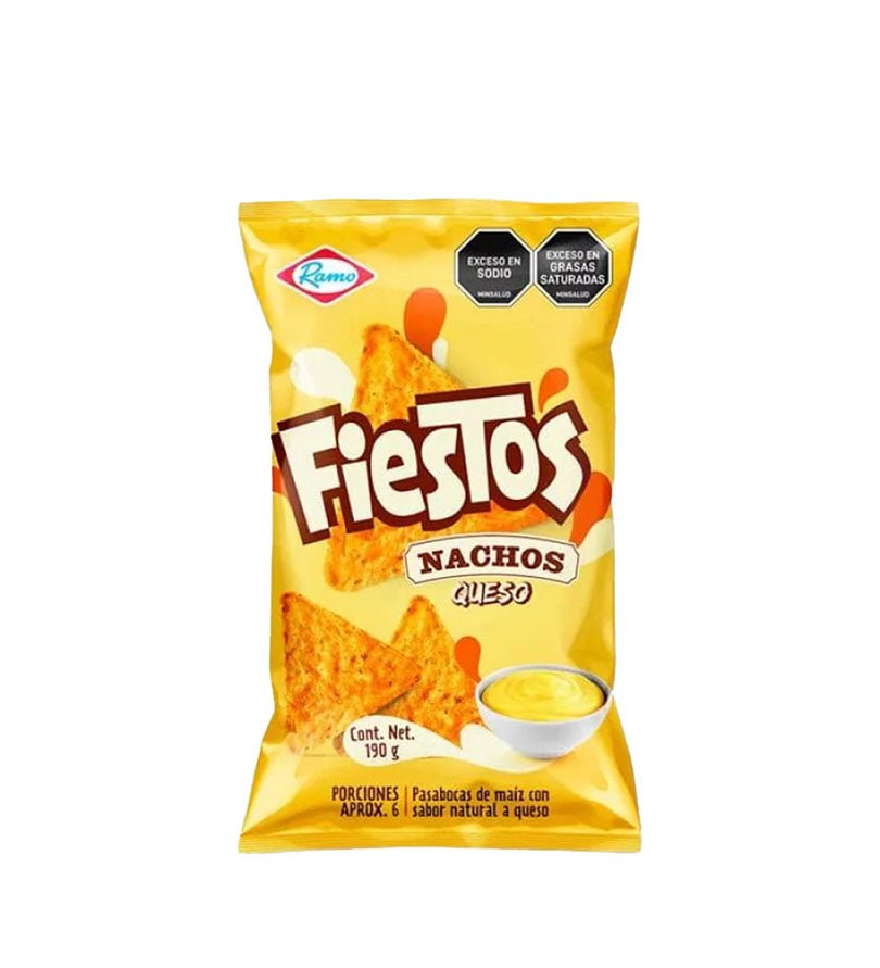Empaque de nachos Fiestos Ramo Queso de 190 g