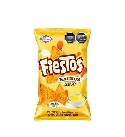 Empaque de nachos Fiestos Ramo Queso de 190 g