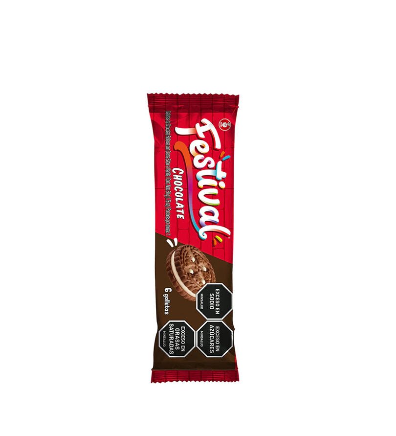 Empaque de galletas Festival Chocolate de 50 g