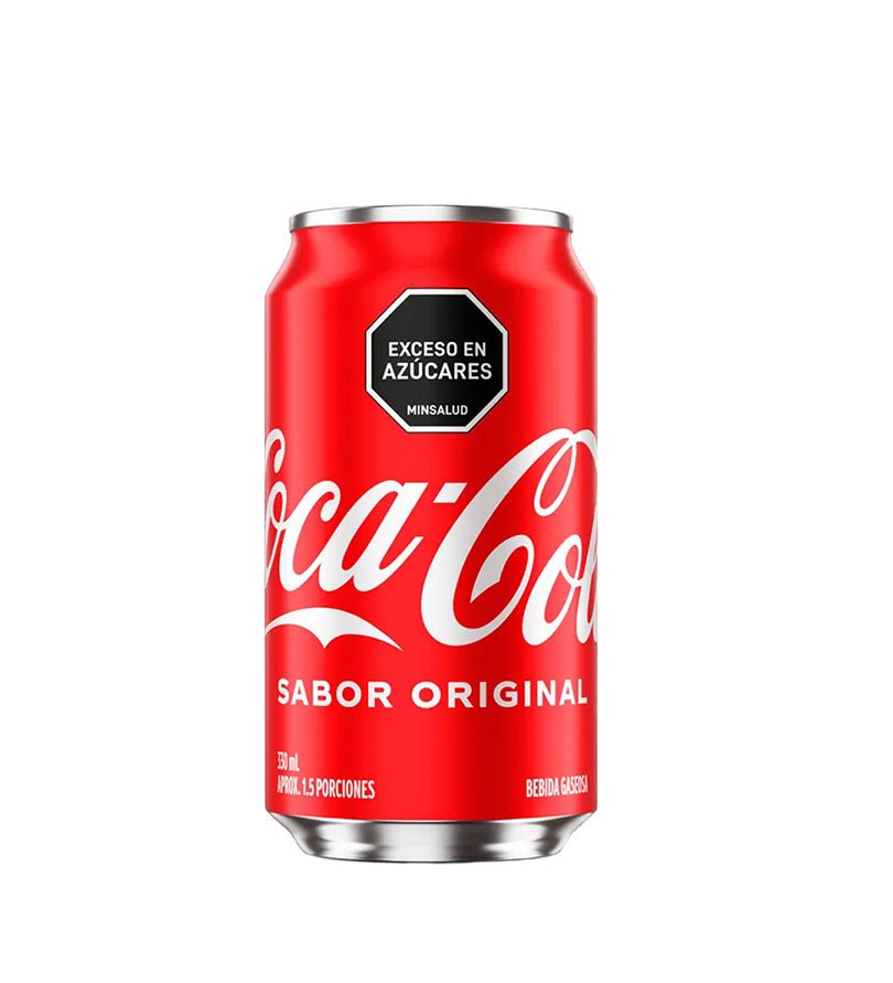 Lata de gaseosa Coca-Cola Original de 330 ml