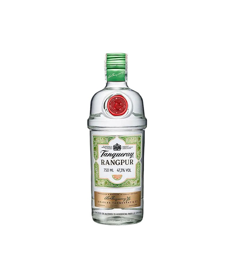 Botella de ginebra Tanqueray Rangpur de 750 ml