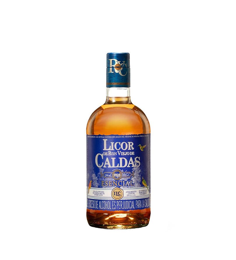 Licor de Ron Viejo de Caldas Esencial Botella - 750ml - Licores Medellín
