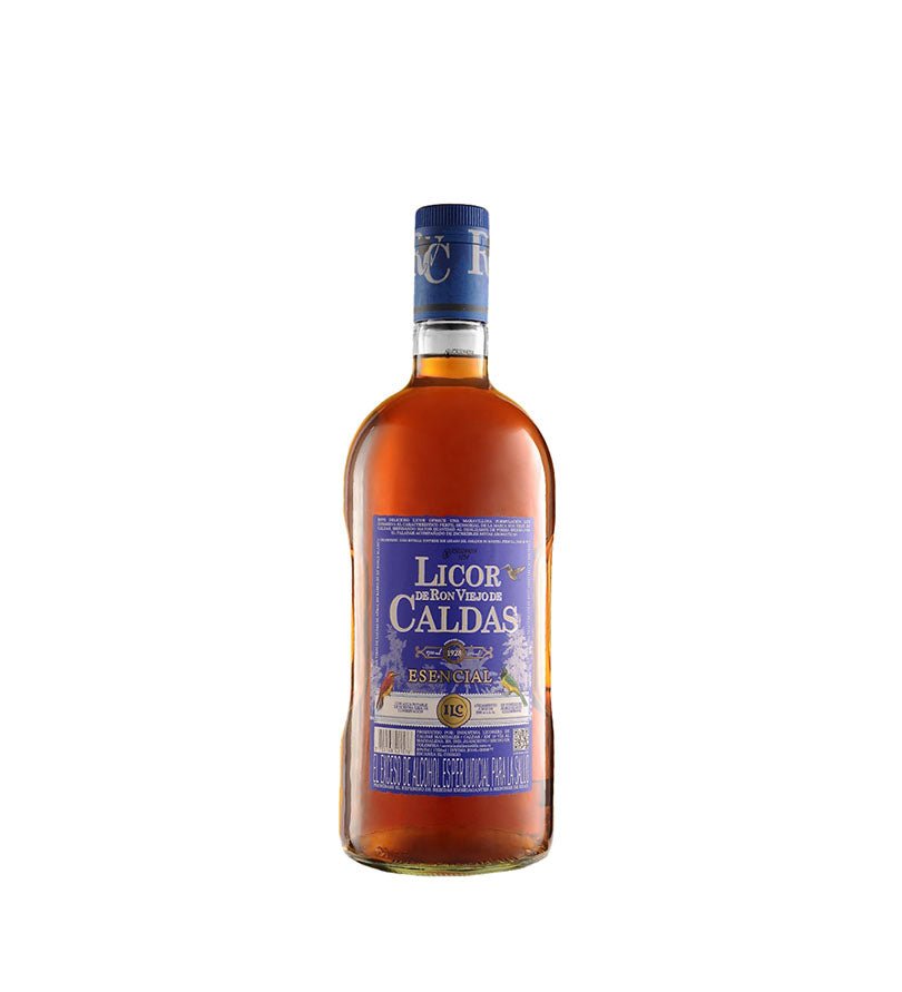 Licor de Ron Viejo de Caldas Esencial Garrafa - 1750ml - Licores Medellín