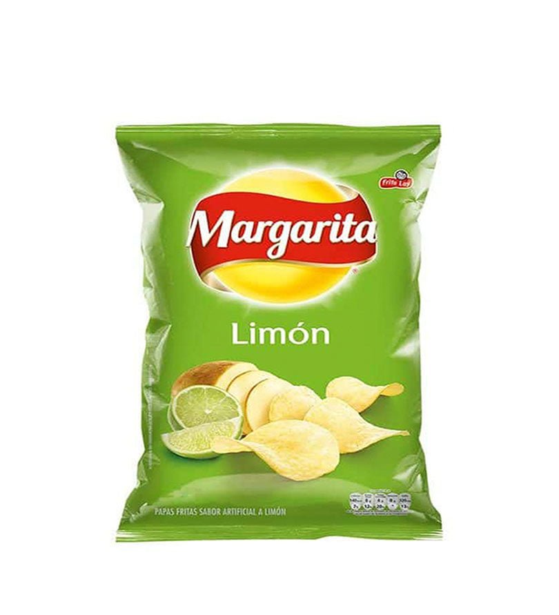 Empaque de papas Margarita Limón Pequeña de 36 g