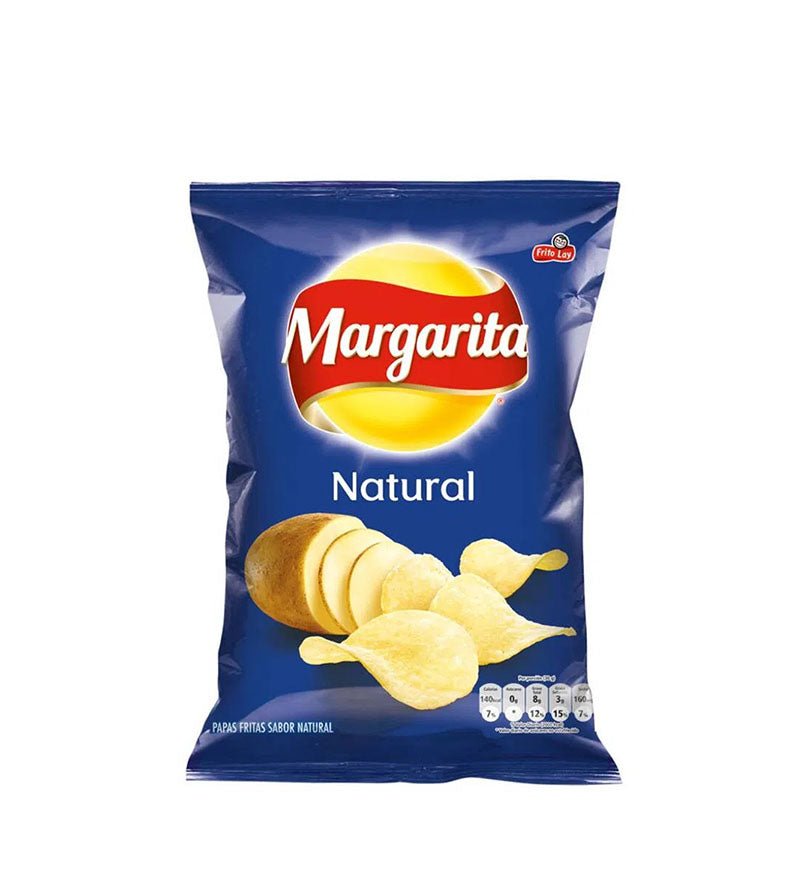 Empaque de papas Margarita Natural Pequeña de 36 g