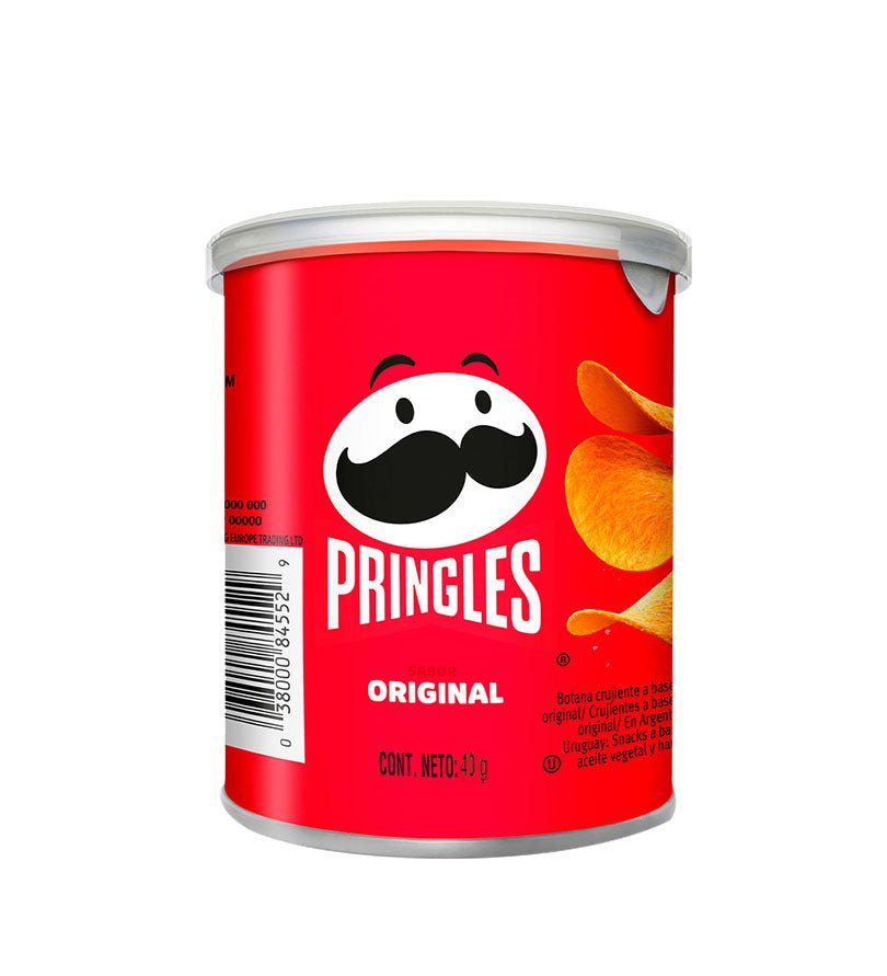 Empaque de papas Pringles Original personal de 40 g