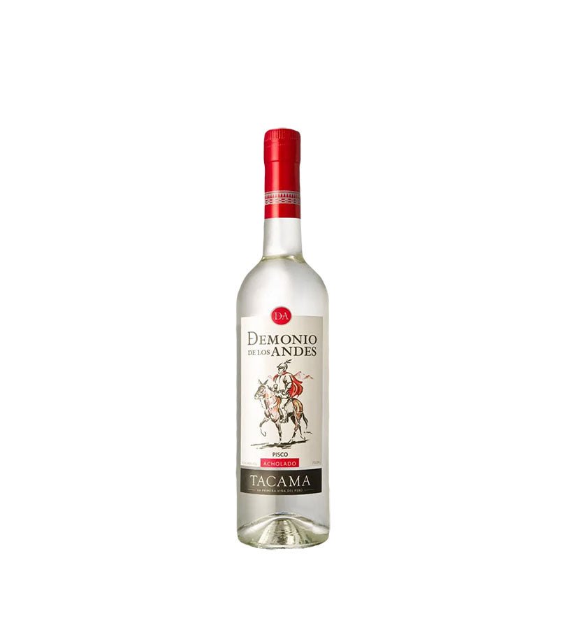 Botella de Pisco Acholado Demonio de los Andes de 700 ml